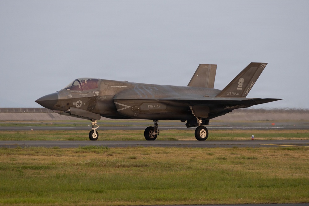 VMFA-121 returns home from 31st Marine Expeditionary Unit