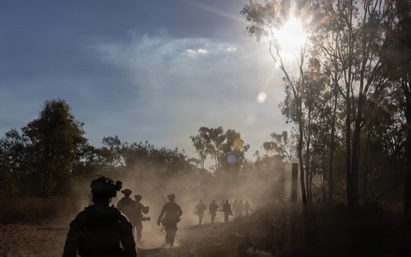 Predator’s Run 26: MRF-D Marines conduct platoon attack drills