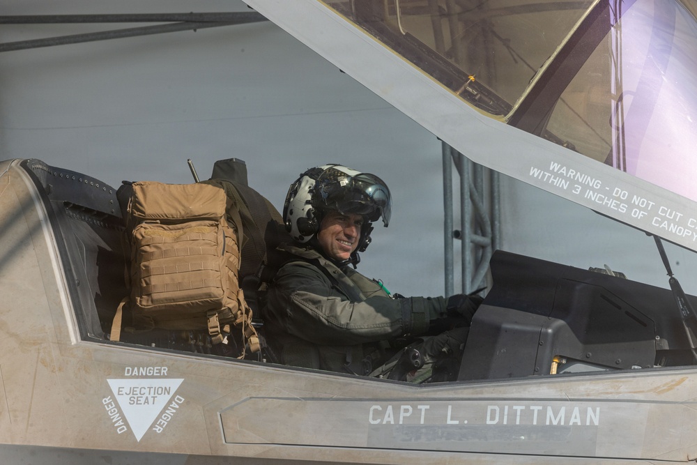 Marine Fighter Attack Squadron 121 returns home from 31st Marine Expeditionary Unit