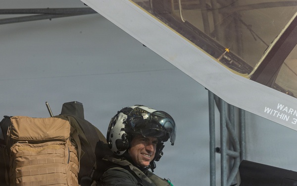 Marine Fighter Attack Squadron 121 returns home from 31st Marine Expeditionary Unit