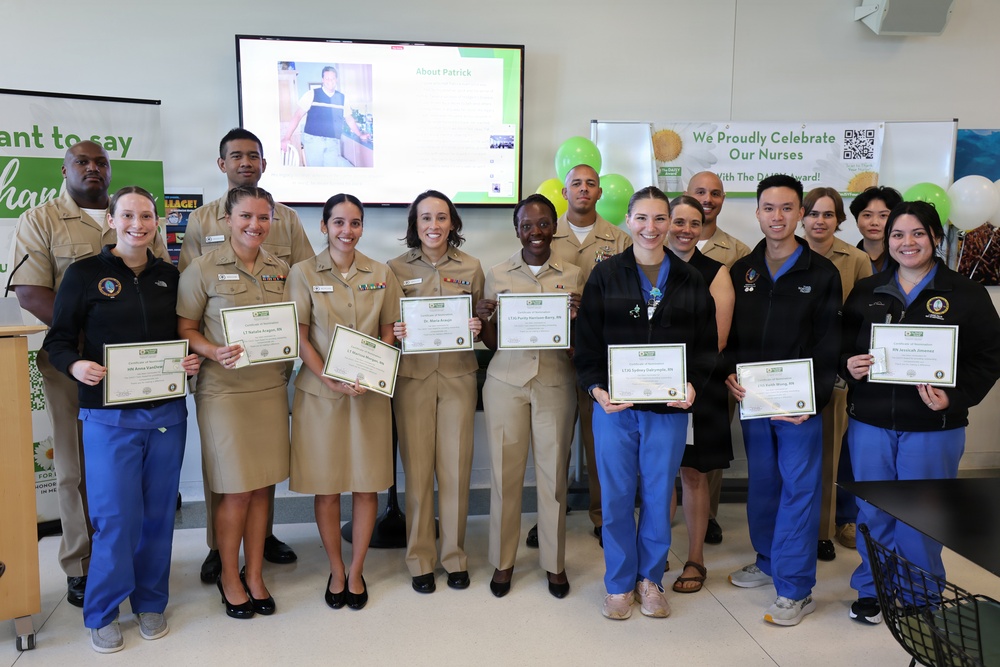 U.S. Naval Hospital Guam recognizes nurses and healthcare teams during its DAISY Award ceremony