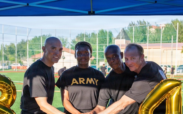 25th Transportation Battalion Marks 84th Army Transportation Corps Anniversary with Camp Carroll Run