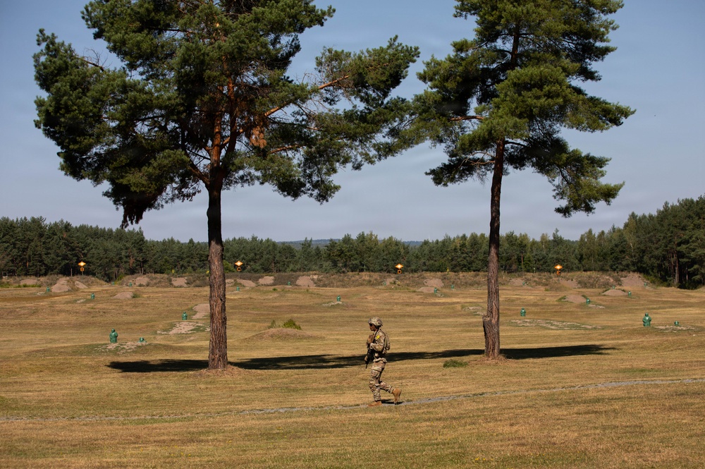 USAREUR-AF Best Squad M4 Range
