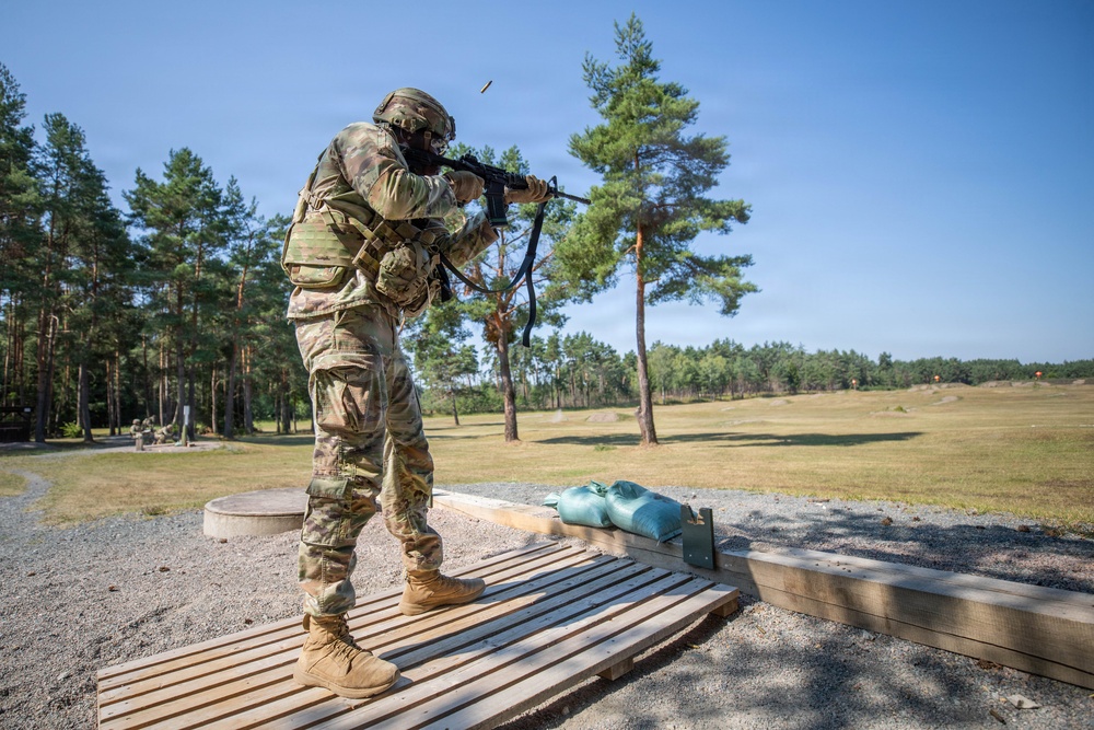 USAREUR-AF Best Squad M4 Range