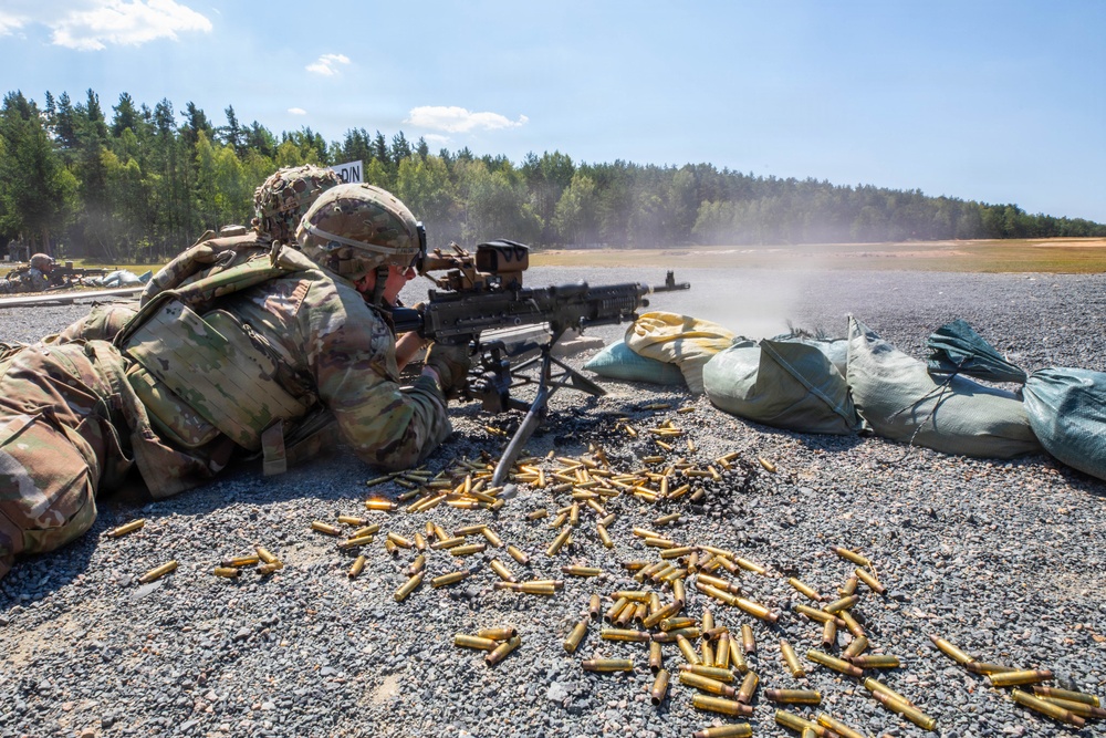 USAREUR-AF Best Squad M240B Qualification