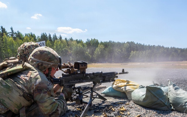 USAREUR-AF Best Squad M240B Qualification