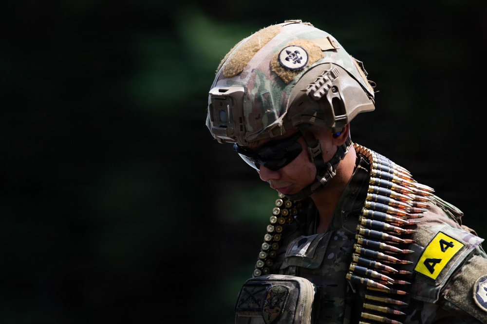USAREUR-AF Best Squad M240B Qualification
