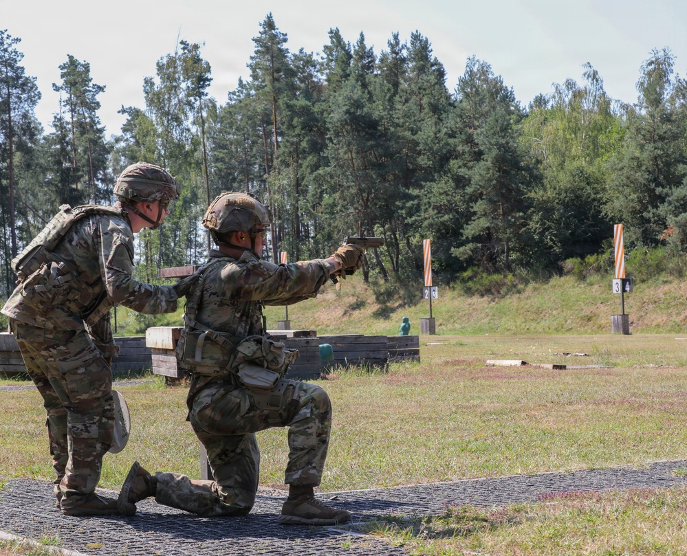USAREUR-AF Best Squad Competition range day