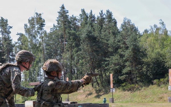 USAREUR-AF Best Squad Competition range day