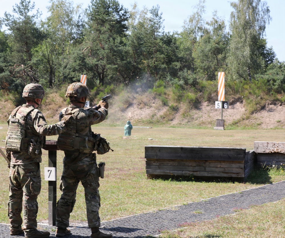 USAREUR-AF Best Squad Competition range day