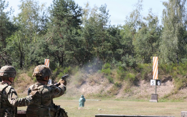 USAREUR-AF Best Squad Competition range day
