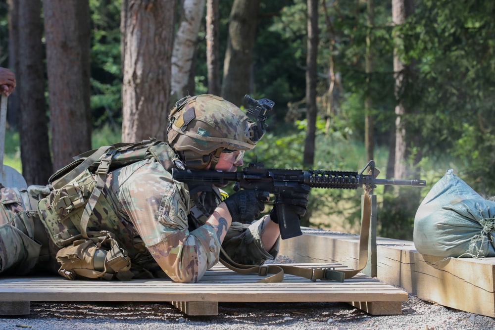 USAREUR-AF Best Squad Competition range day