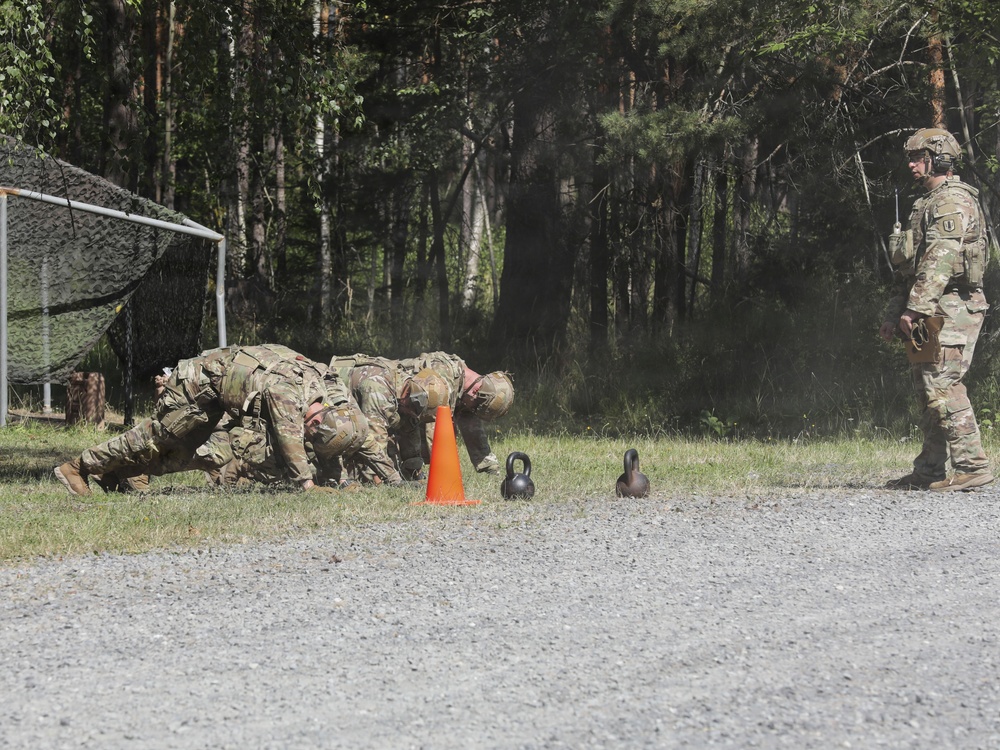 USAREUR-AF Best Squad Competition range day