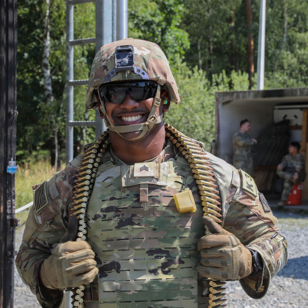 USAREUR-AF Best Squad Competition range day