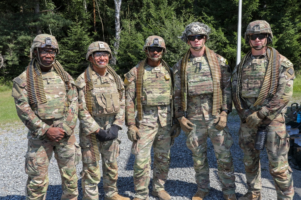 USAREUR-AF Best Squad Competition range day