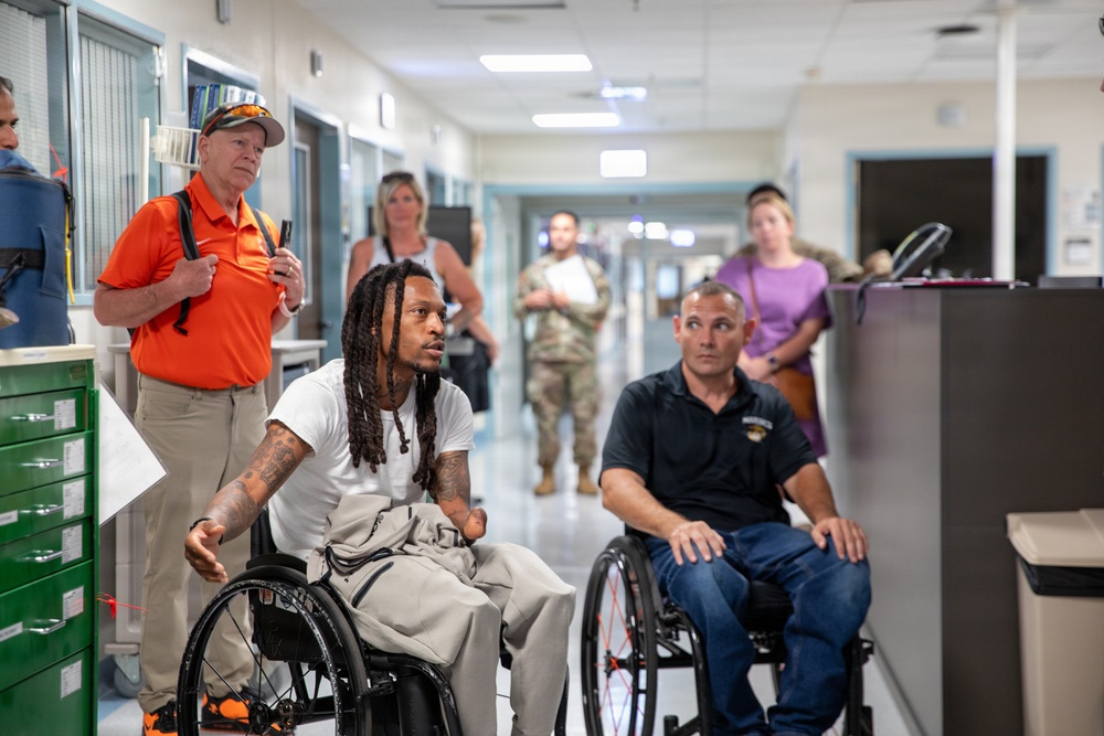 Combat-Injured Marines Return to LRMC