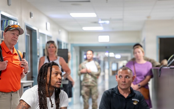 Combat-Injured Marines Return to LRMC