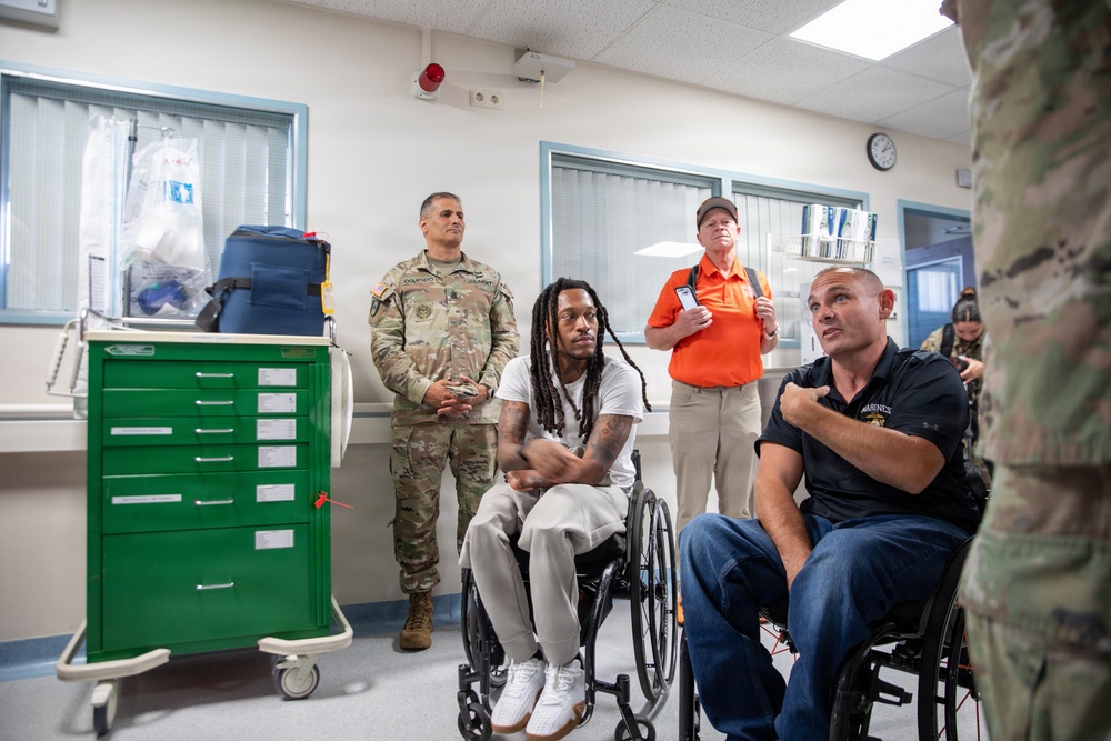 Combat-Injured Marines Return to LRMC