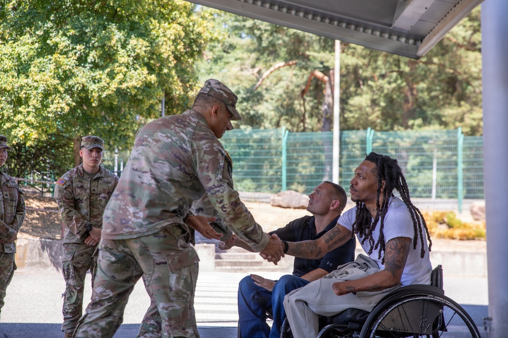 Combat-Injured Marines Return to LRMC