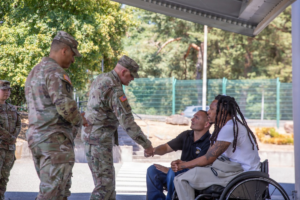 Combat-Injured Marines Return to LRMC