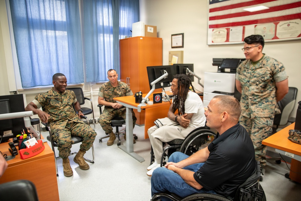 Combat-Injured Marines Return to LRMC