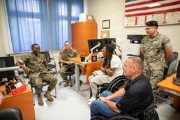 Combat-Injured Marines Return to LRMC