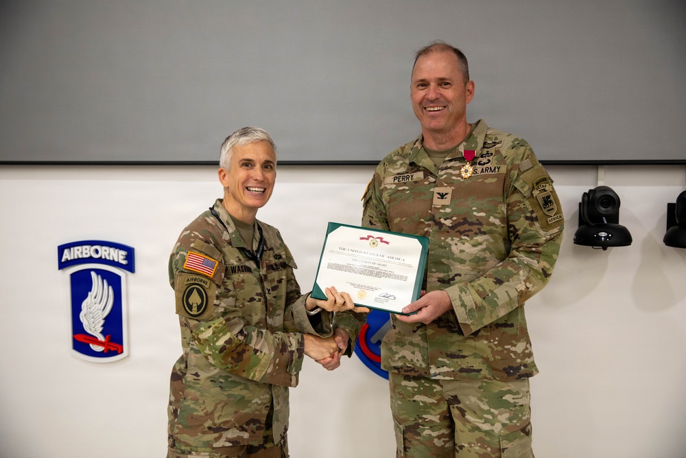 US Army Col. Rob Perry awarded Legion of Merit