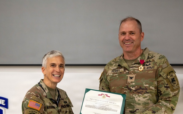 US Army Col. Rob Perry awarded Legion of Merit