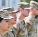 U.S. Army Stuttgart Garrison Headquarters and Headquarters Company receives Safety Streamer Award during ceremony