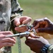 U.S. Army Stuttgart Garrison Headquarters and Headquarters Company receives Safety Streamer Award during ceremony