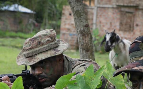 U.S. and Bangladesh Forces Strengthen Skills during FTX