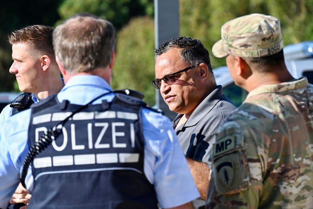 USAG Stuttgart Directorate of Emergency Services conducts Joint Active Threat Response
