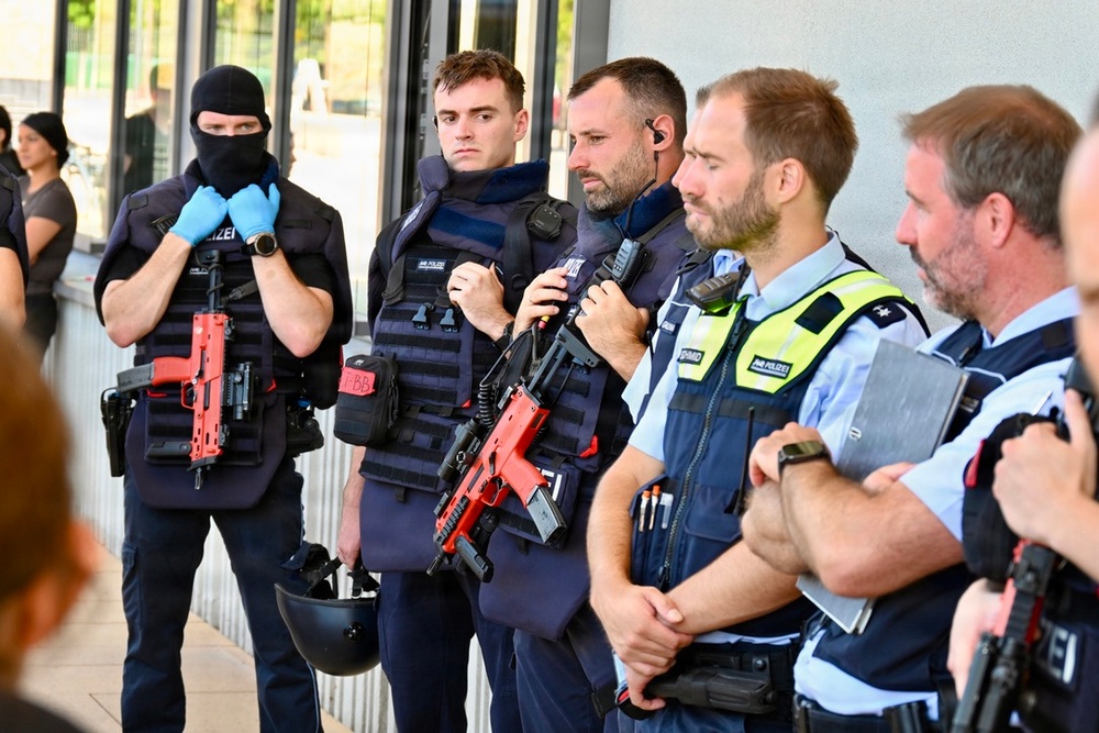 USAG Stuttgart Directorate of Emergency Services conducts Joint Active Threat Response