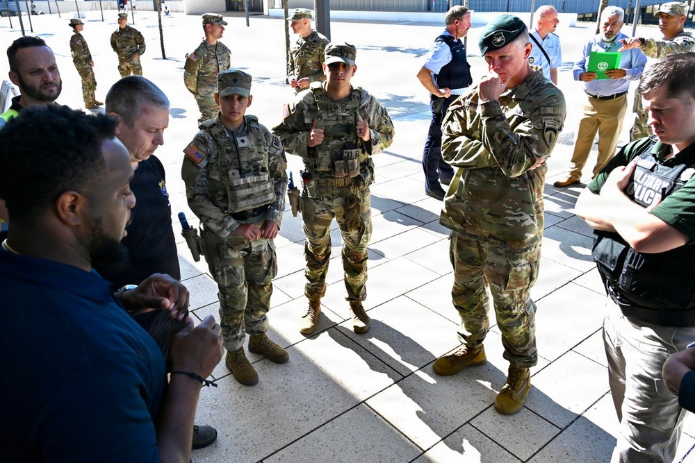 USAG Stuttgart Directorate of Emergency Services conducts Joint Active Threat Response
