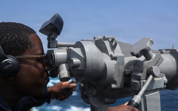 Bridge Operations Aboard USS Mason (DDG 87)