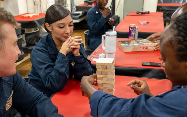 Board Games Aboard DDG 117!