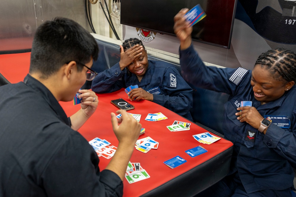 Board Games Aboard DDG 117!
