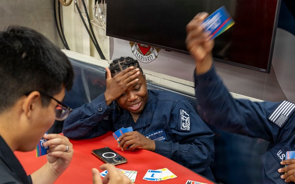 Board Games Aboard DDG 117!