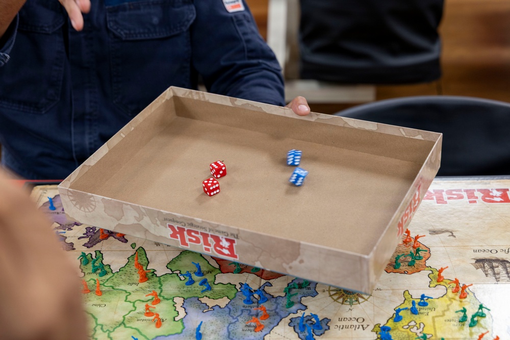 Board Games Aboard DDG 117!