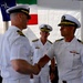 USS Mount Whitney Holds Change of Command Ceremony