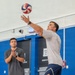 Serving Leadership: Airman Leadership School students face off against First Sergeants in volleyball match