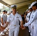 USS Mount Whitney Holds Change of Command Ceremony
