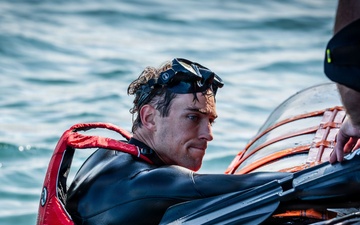 U.S. Airmen partner with Caister Lifeboat Volunteer Service for SERE training