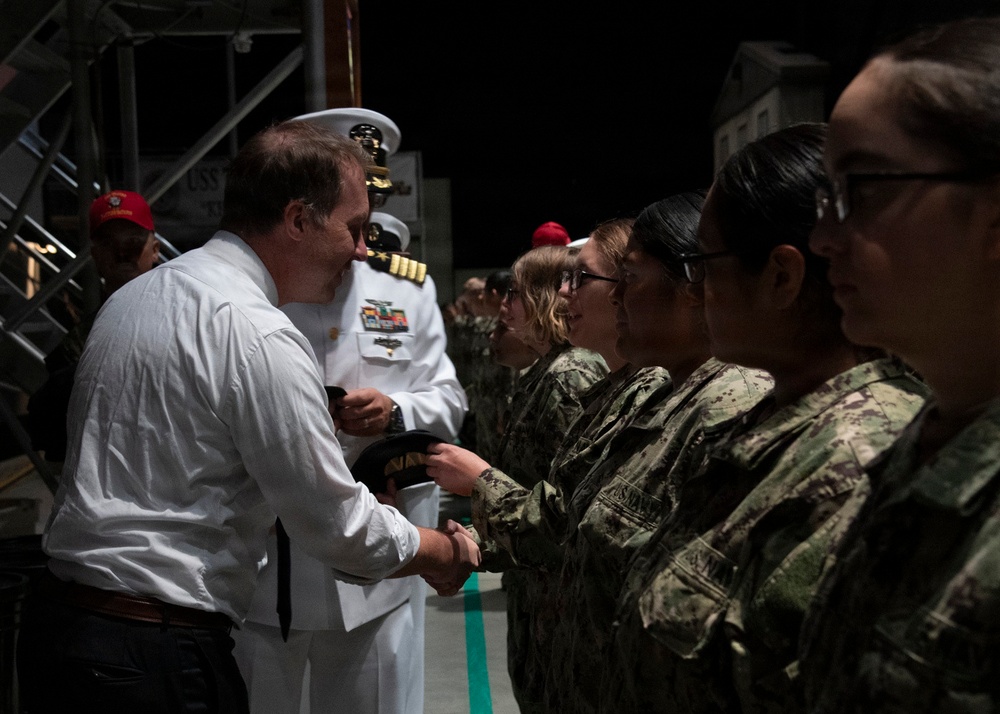 Recruit Training Command Capping Ceremony