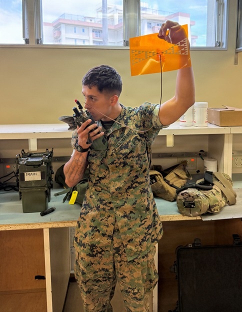 Defeating the 'tyranny of distance': Armaments Center brings advanced printing solutions to frontline Marines