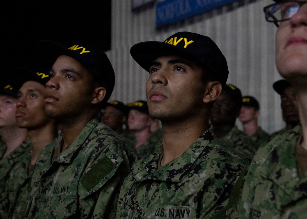Recruit Training Command Capping Ceremony