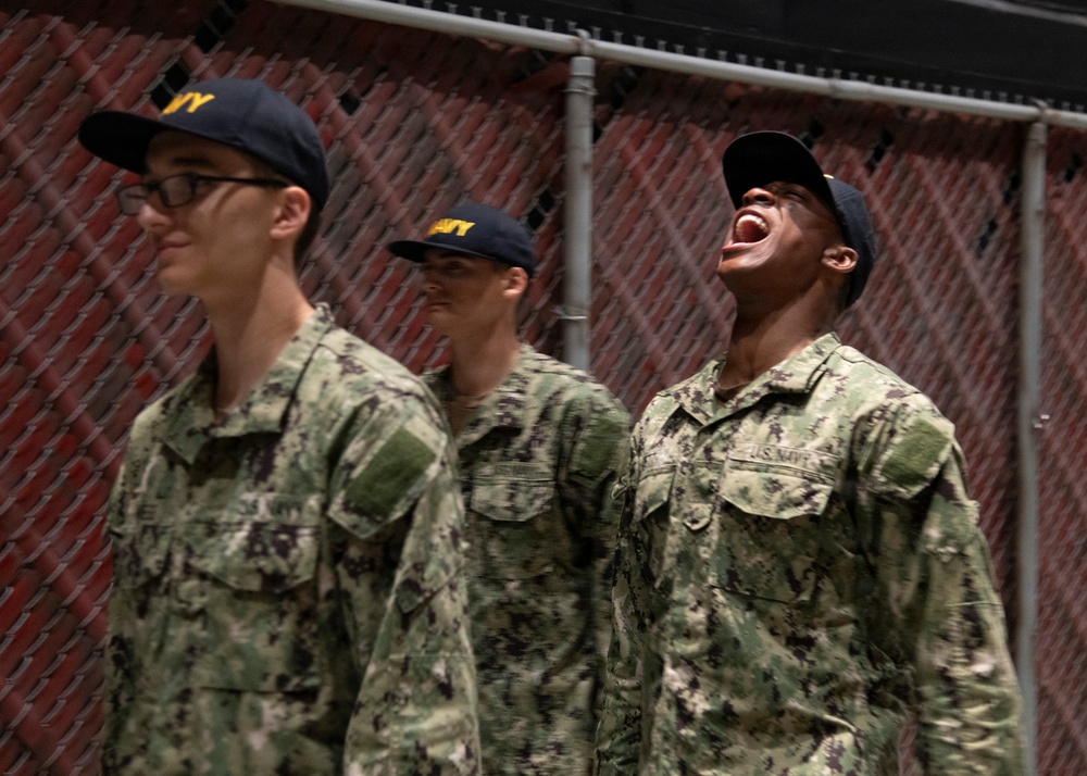 Recruit Training Command Capping Ceremony