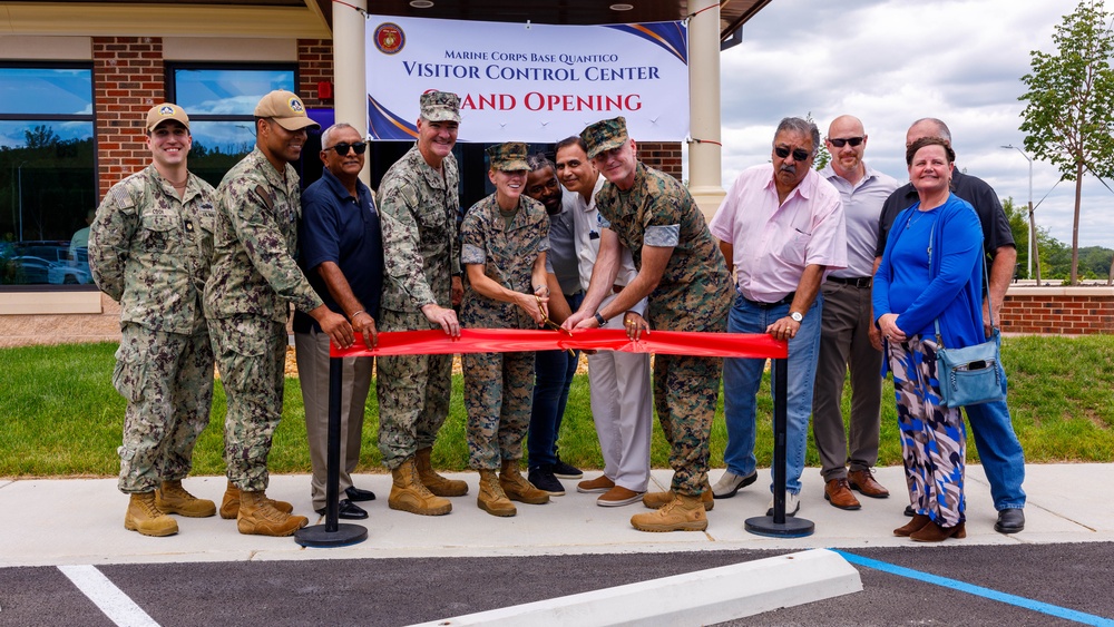 Quantico Opens New Visitor Control Center