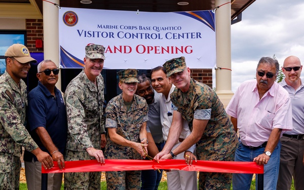 Quantico Opens New Visitor Control Center