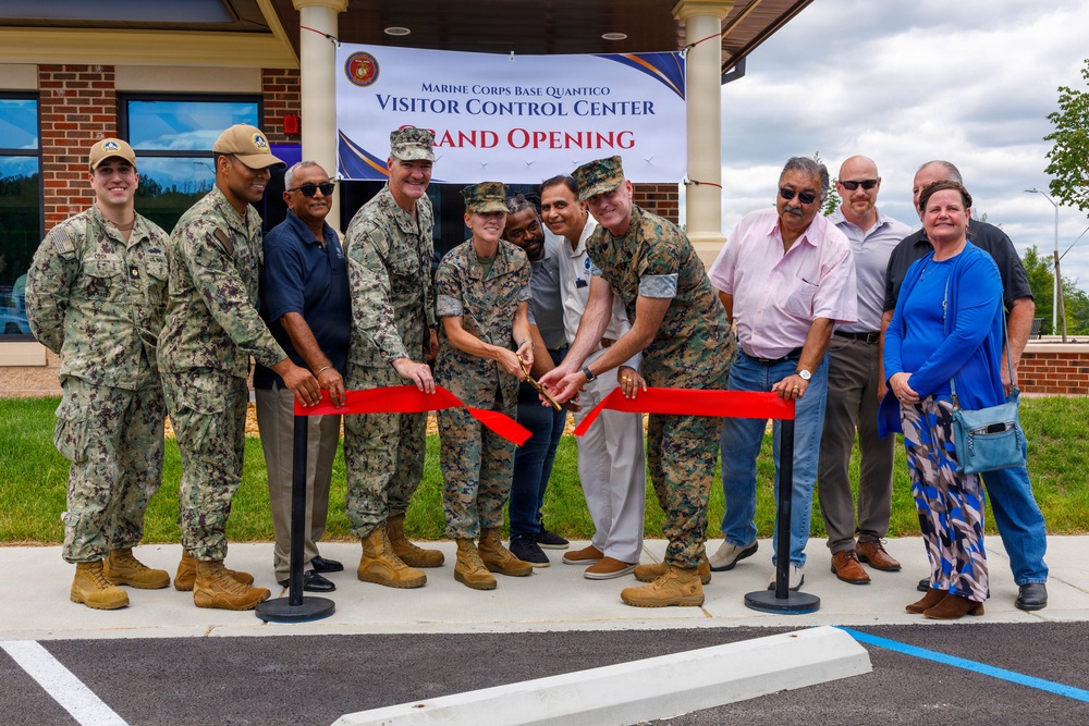 Quantico Opens New Visitor Control Center